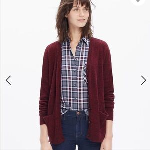 Madewell Plaid Courier Dekalb Button Down Shirt Blouse